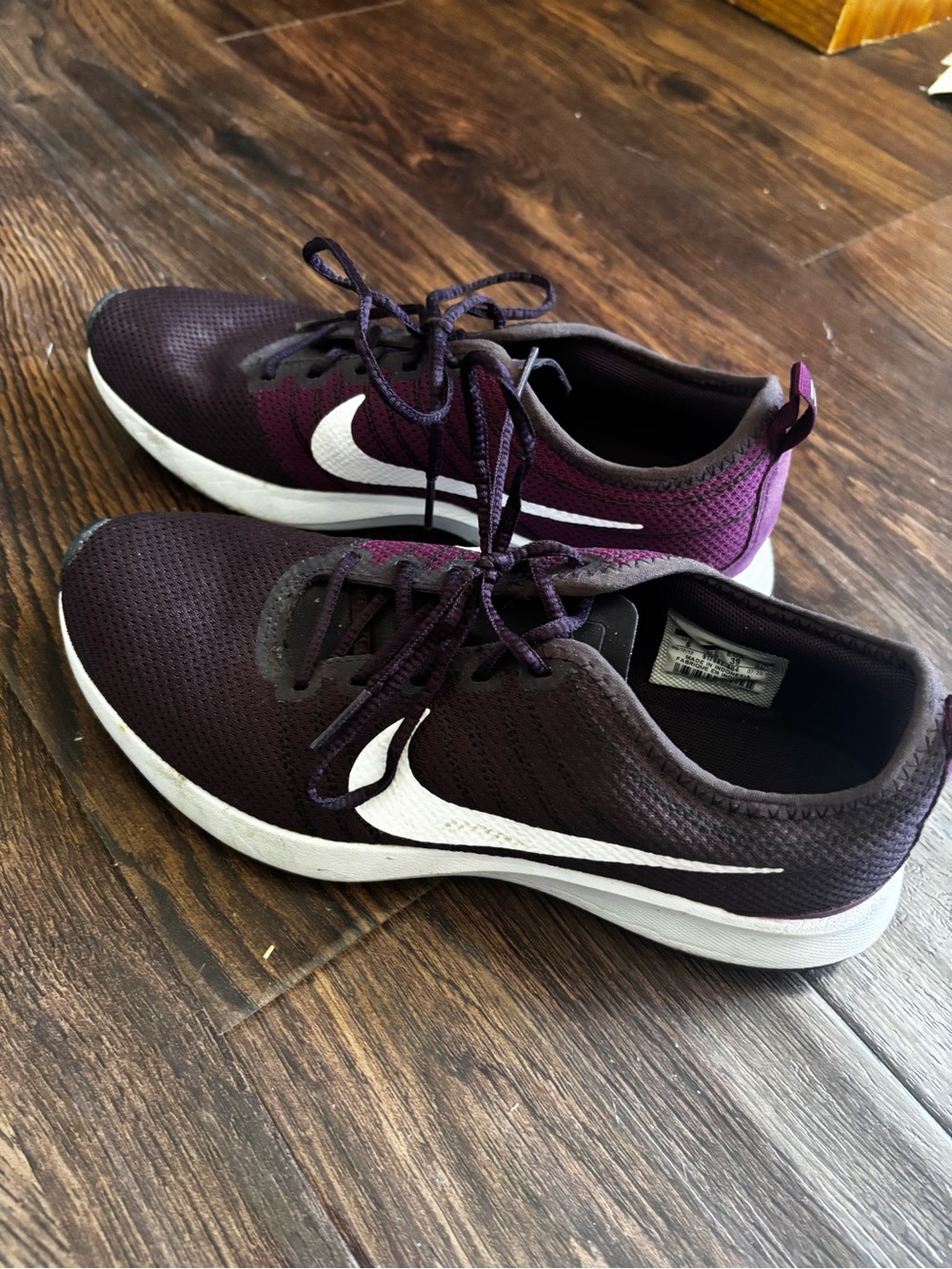 Nike Women’s Athletic Sneakers - Purple & White